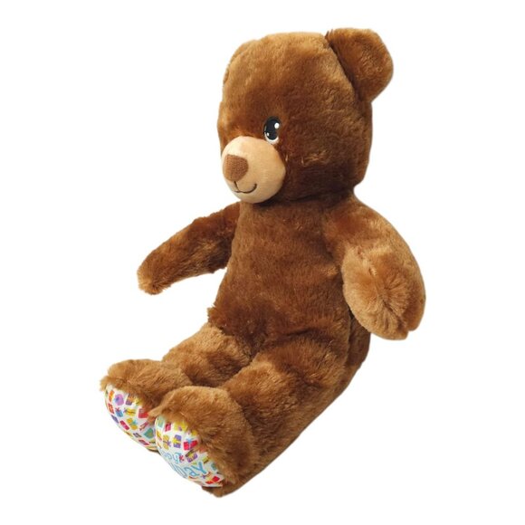 Build A Bear Workshop Birthday Bear Plush Happy Cute Cuddly Soft Stuffed Toy BAB - Picture 3 of 12